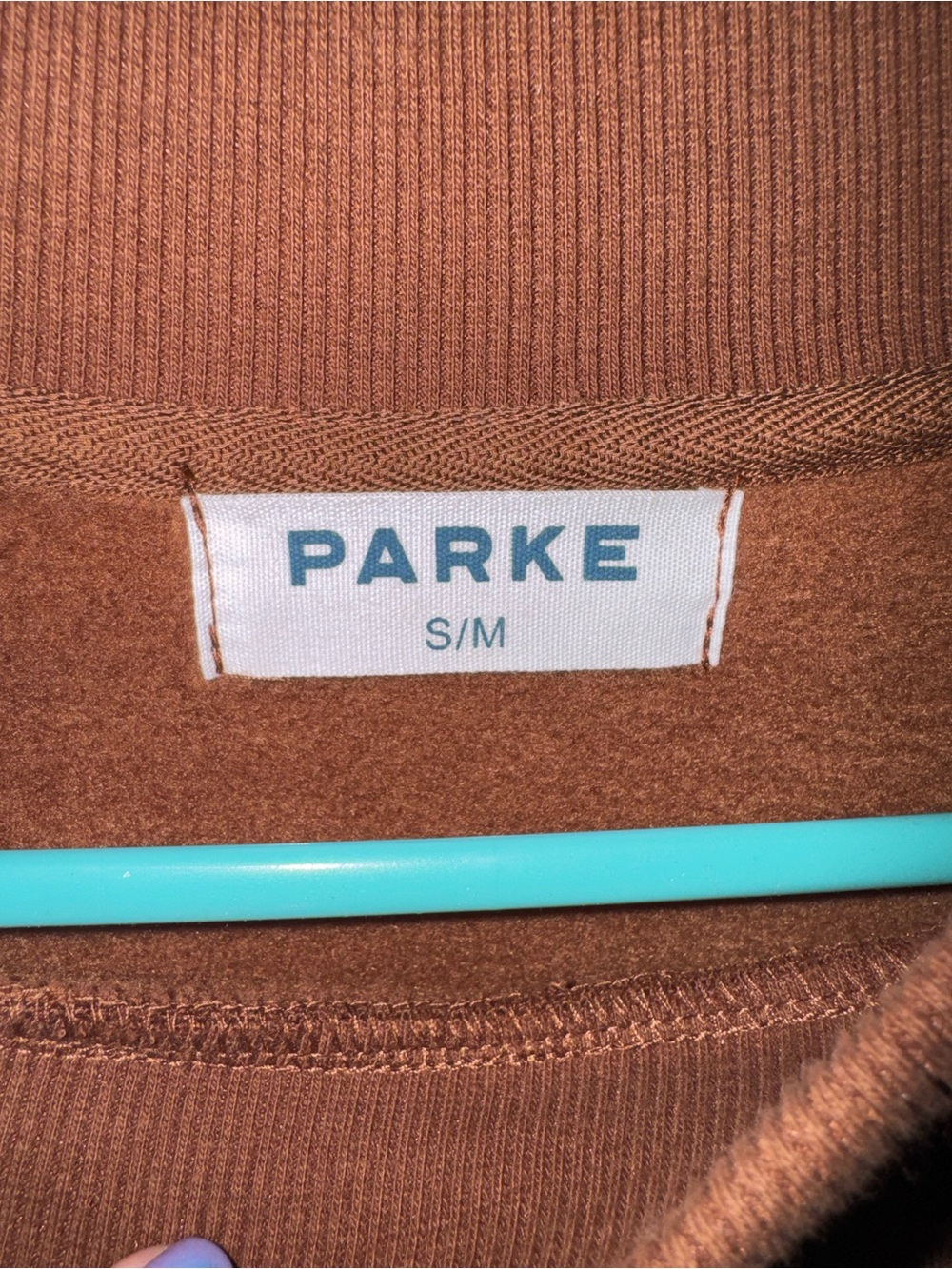 PARKE Monochrome Varsity Mockneck - Picture 4 of 5